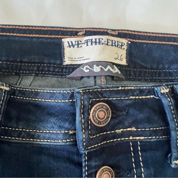 We the Free People CRVY Counter Culture Wide-Leg High Rise Jean Pant 26 27 - Picture 12 of 15